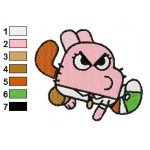 Fanboy and Chum Chum Richard 01 Embroidery Design